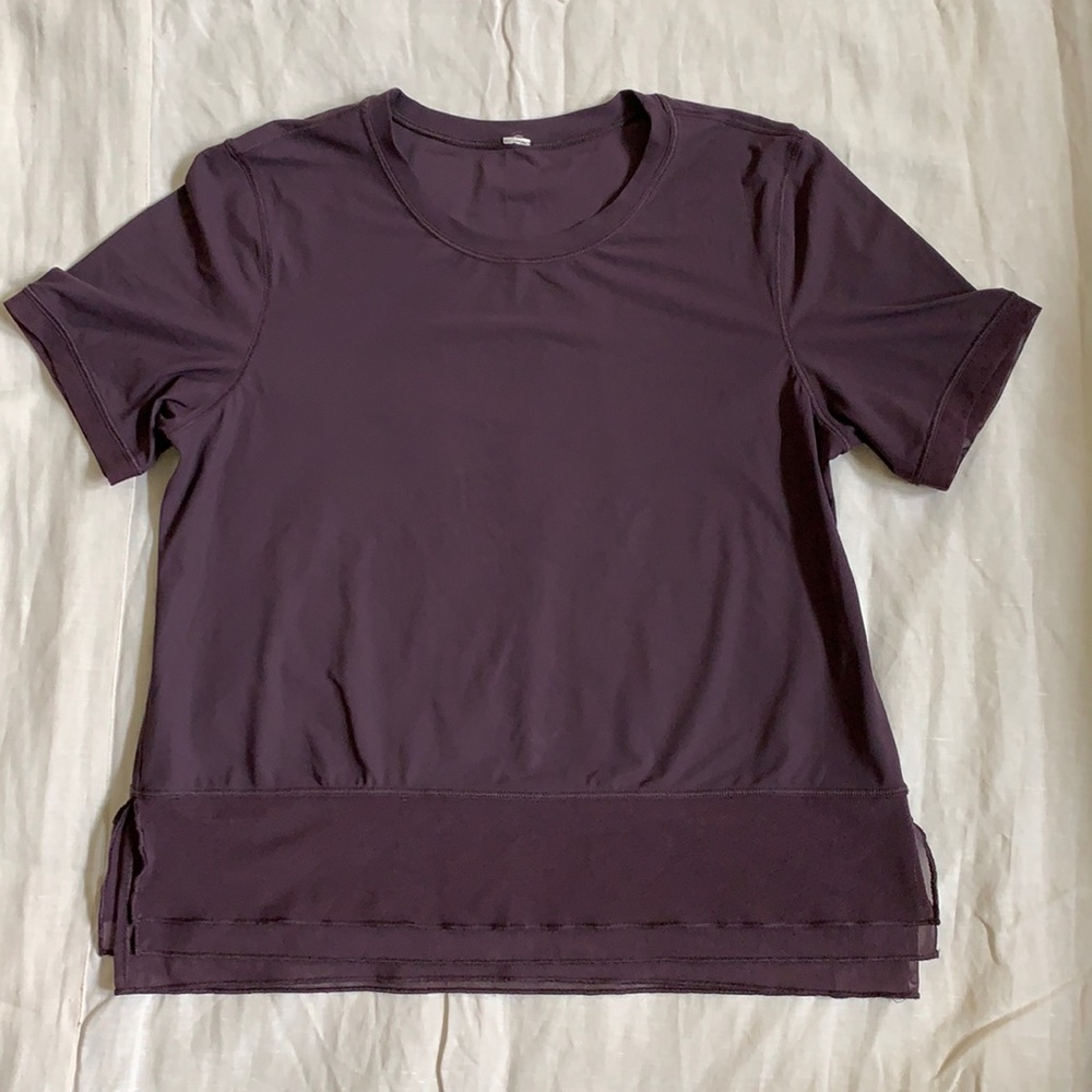 Lululemon Purple Athletic Top